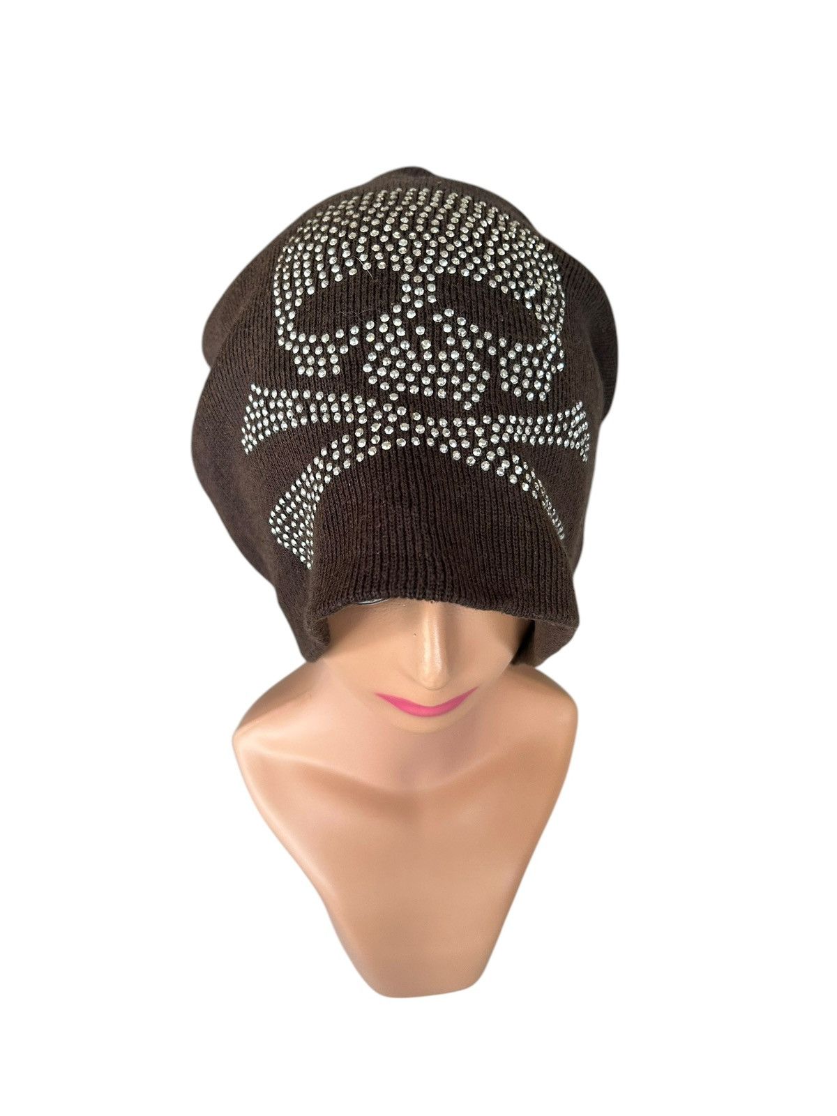 Japanese Brand × Kapital × Vintage Sunfaded Skull Japanese Punk Bondage Style big Beanie Hats Size ONE SIZE - 2 Thumbnail