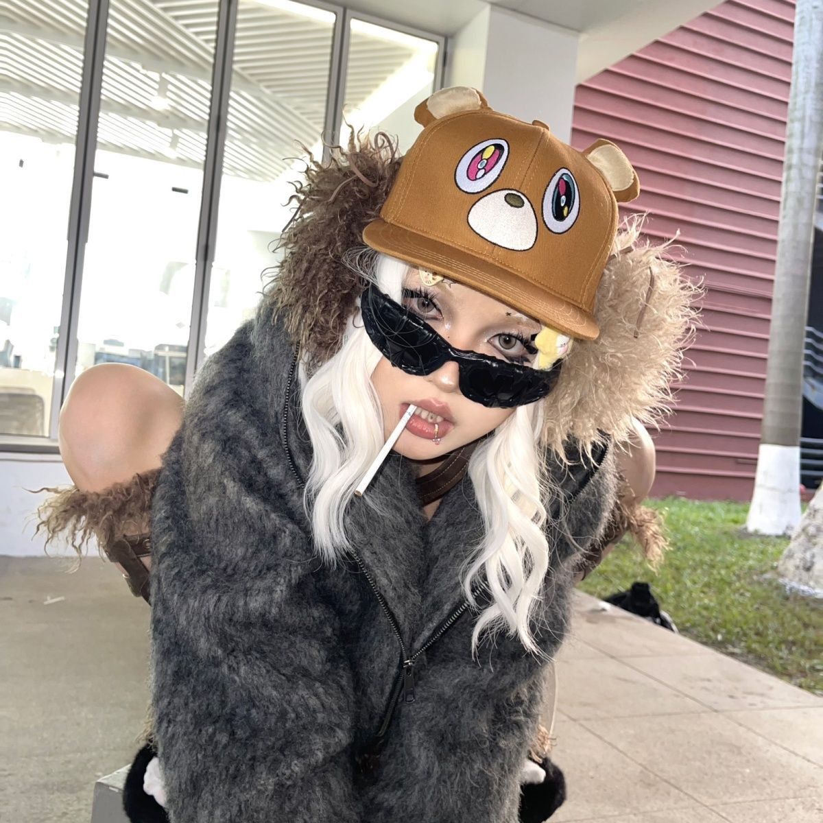 Electric Visual New Design Street ins style custom avant-garde sunglasses Size ONE SIZE - 3 Thumbnail
