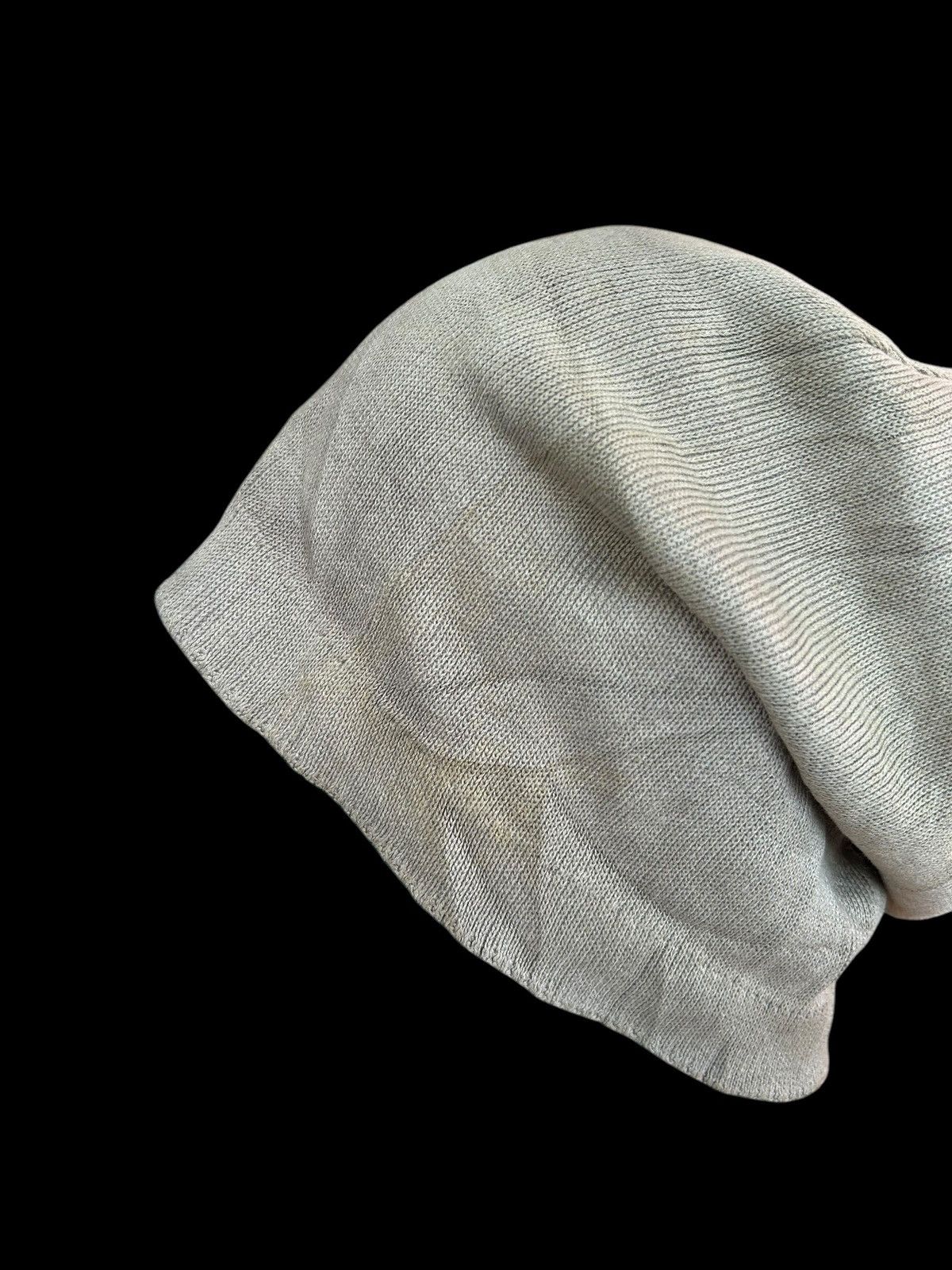 Japanese Brand × Kapital × Vintage Japanese WJK Sunfaded Distressed Big Beanie Hats Size ONE SIZE - 6 Thumbnail