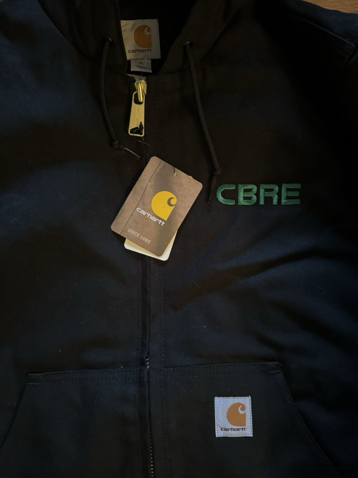 Carhartt Carhartt Hooded Black Jacket New Size US S / EU 44-46 / 1 - 11 Thumbnail