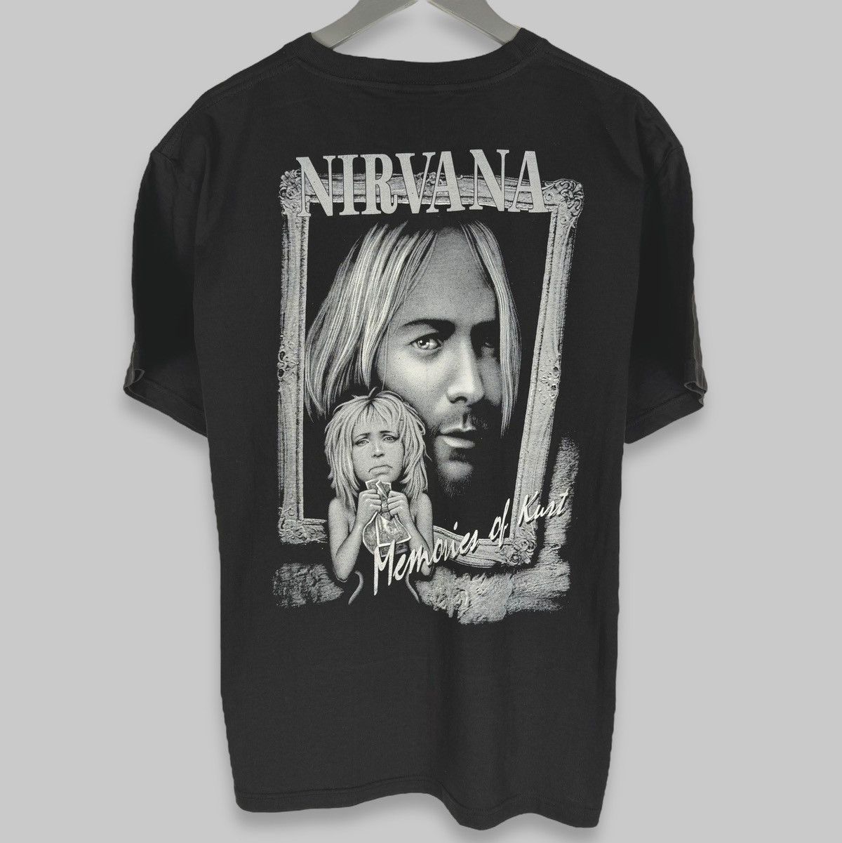 Band Tees Vintage Nirvana Memories Of Kurt Courtney Love T Shirt Size US L / EU 52-54 / 3 - 2 Thumbnail