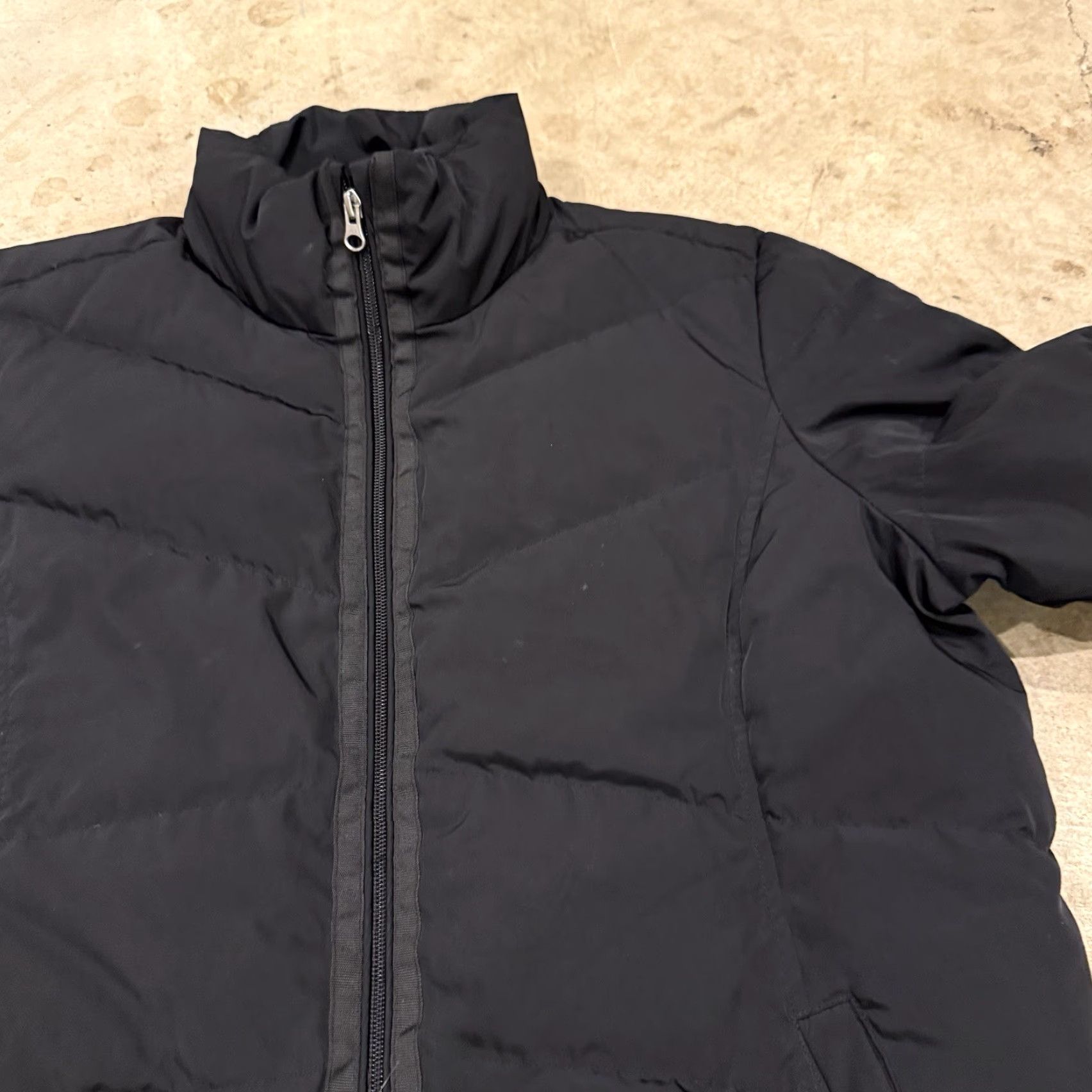 Lands' End Lands' End Puffer Jacket Down Nylon Black Womens Petite Large 14-16 Jacket Womens Down Puffer Lands' End Black Nylon Petite Large 14-16 Mens? Size L / US 10 / IT 46 - 5 Thumbnail