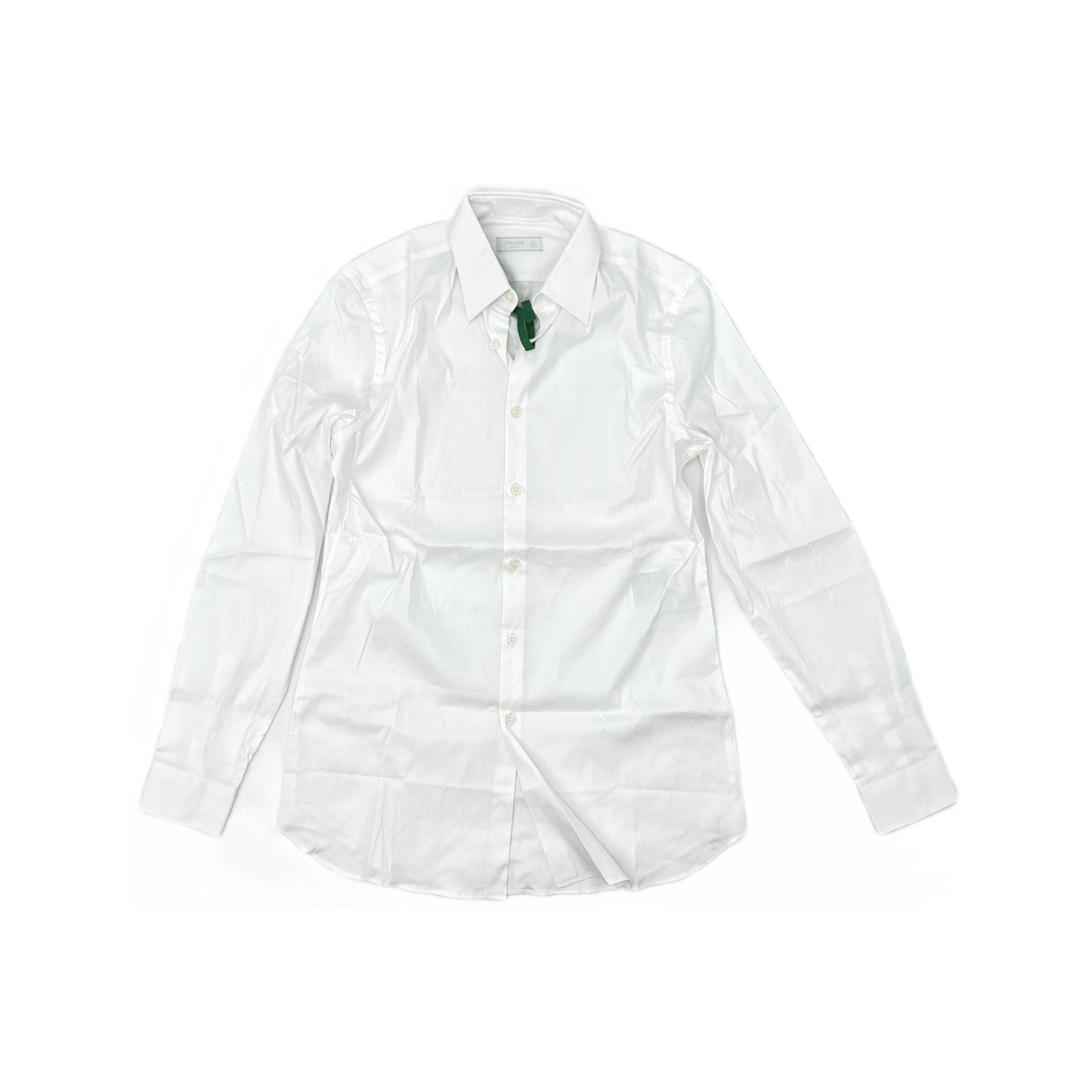 Prada Prada Poplin Button Up Shirt US S Size US S / EU 44-46 / 1 - 1 Thumbnail