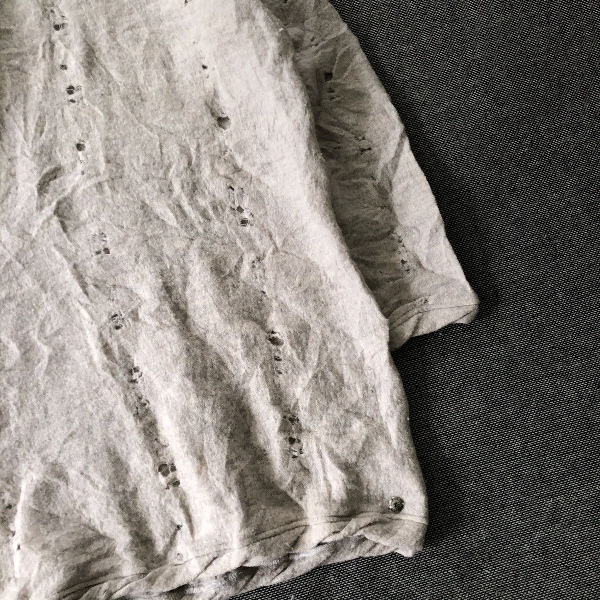 Maison MIHARA YASUHIRO MIHARAYASUHIRO Distressed Style Loungewear Cowl Neck Sweater Size M / US 6-8 / IT 42-44 - 7 Thumbnail