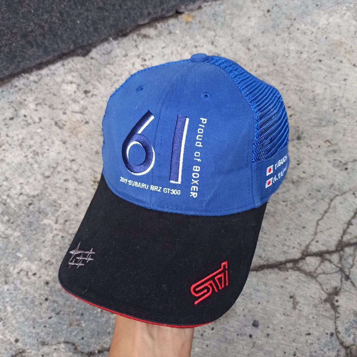 Formula 1 Subaru BRZ racing trucker hat. Nascar, Formula one, gt300 Size ONE SIZE - 2 Thumbnail