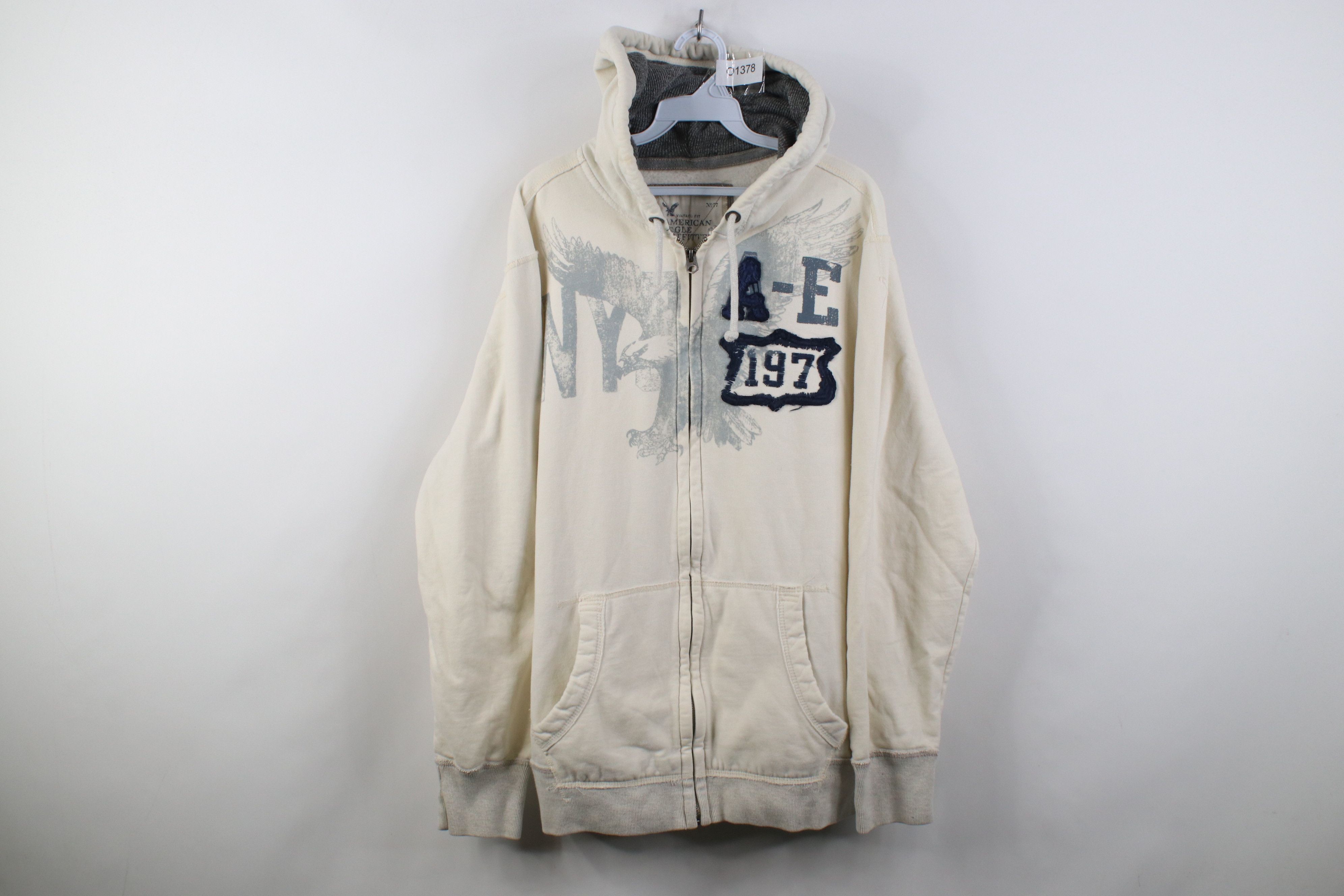 American Eagle Outfitters Vintage Y2K American Eagle Outfitters Zip Hoodie Sweatshirt Size XL / US 12-14 / IT 48-50 - 1 Thumbnail