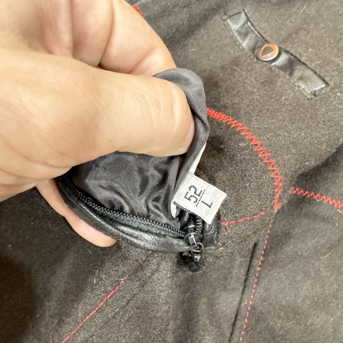 Designer × Strellson Strellson Leather Jacket L size 52 Size US L / EU 52-54 / 3 - 12 Thumbnail