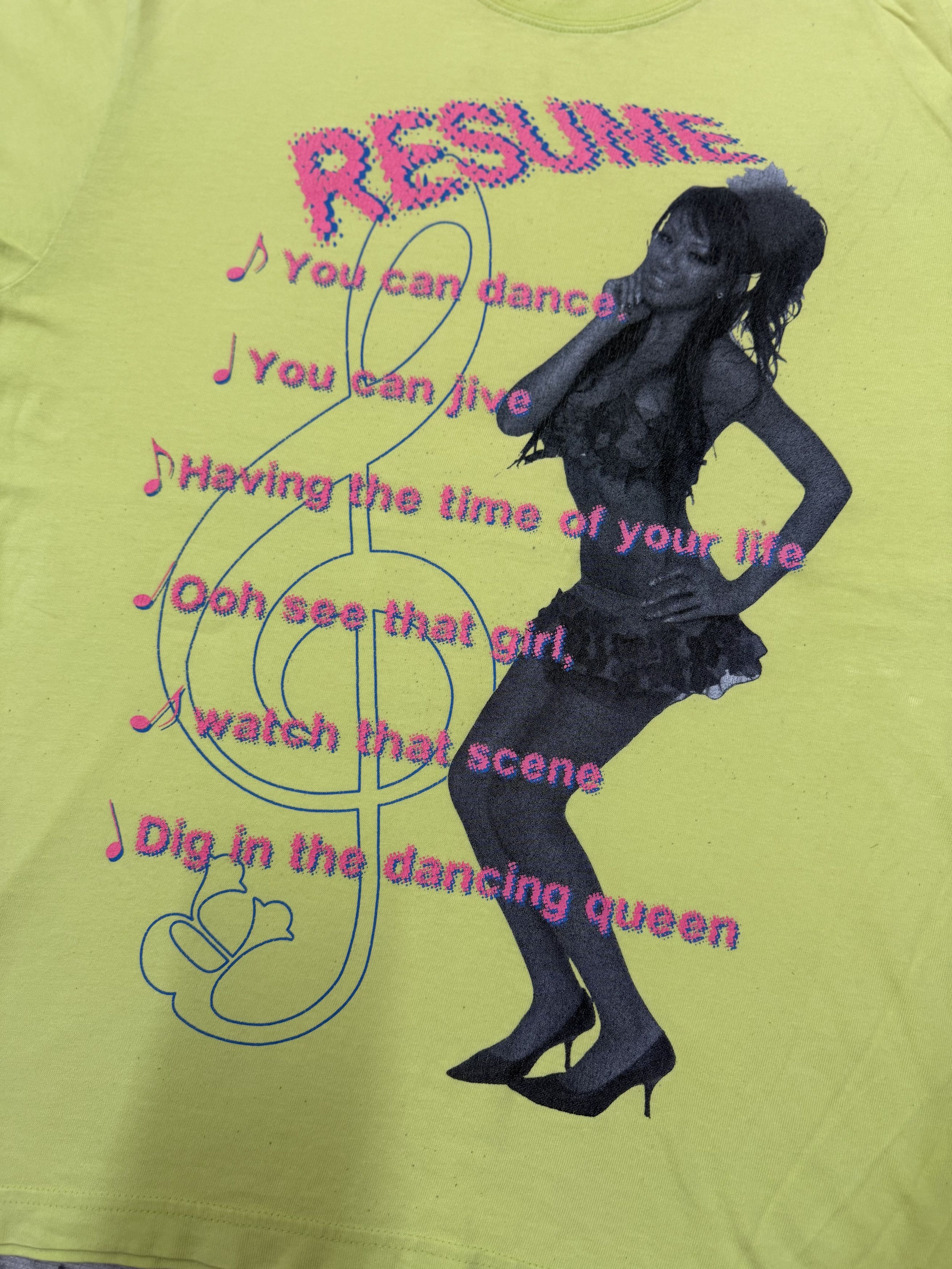 Japanese Brand × Vintage Vintage Resume Dancing queen Tshirt Size US M / EU 48-50 / 2 - 4 Thumbnail