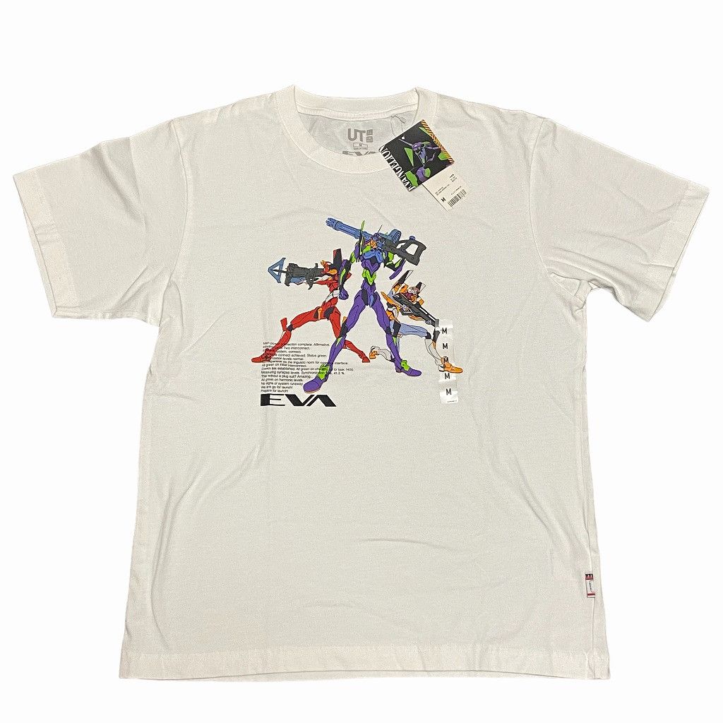 Anime × Japanese Brand Vintage Evangelion × UNIQLO Tee Size US M / EU 48-50 / 2 - 1 Thumbnail