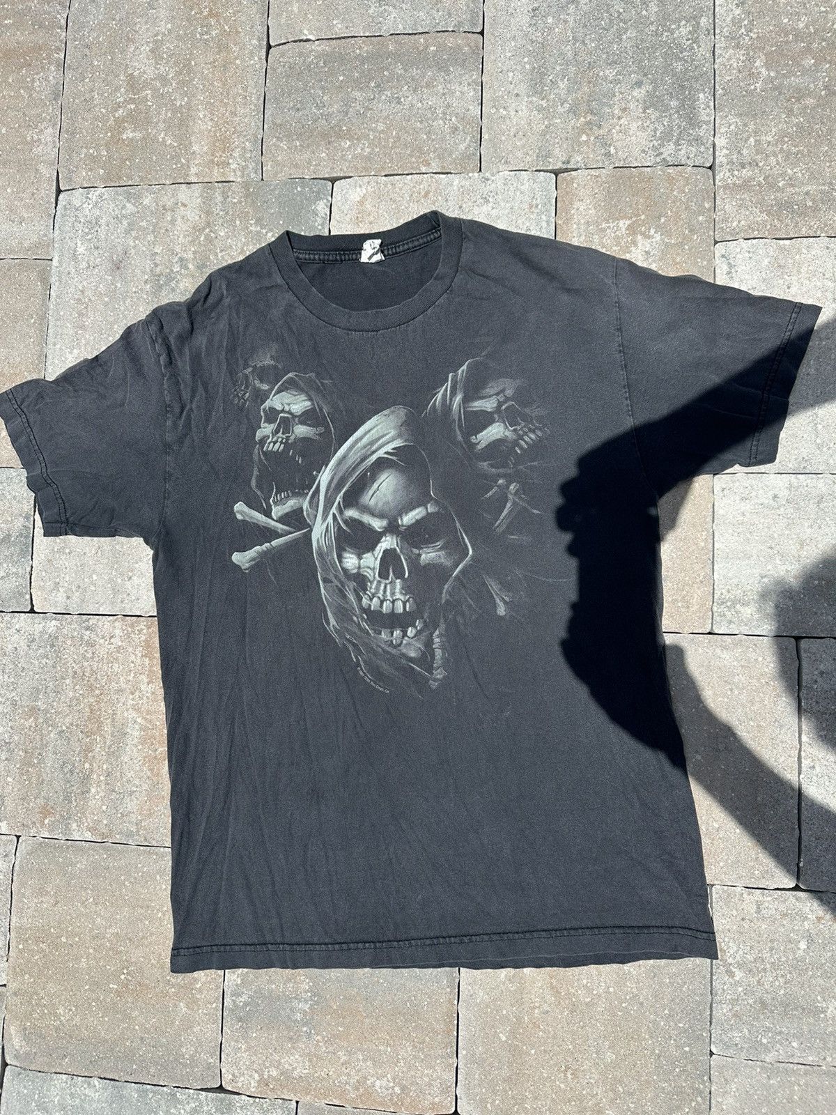 Vintage Vintage ODM Skulls Graphic T Shirt Size US L / EU 52-54 / 3 - 1 Thumbnail