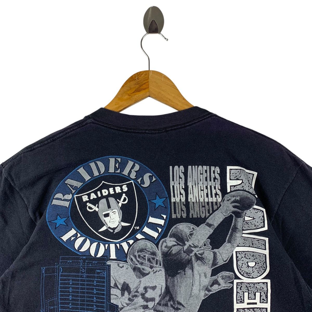 NFL × Vintage Vintage 90s LOS ANGELES RAIDERS Big logo printed tee Size US L / EU 52-54 / 3 - 12 Thumbnail