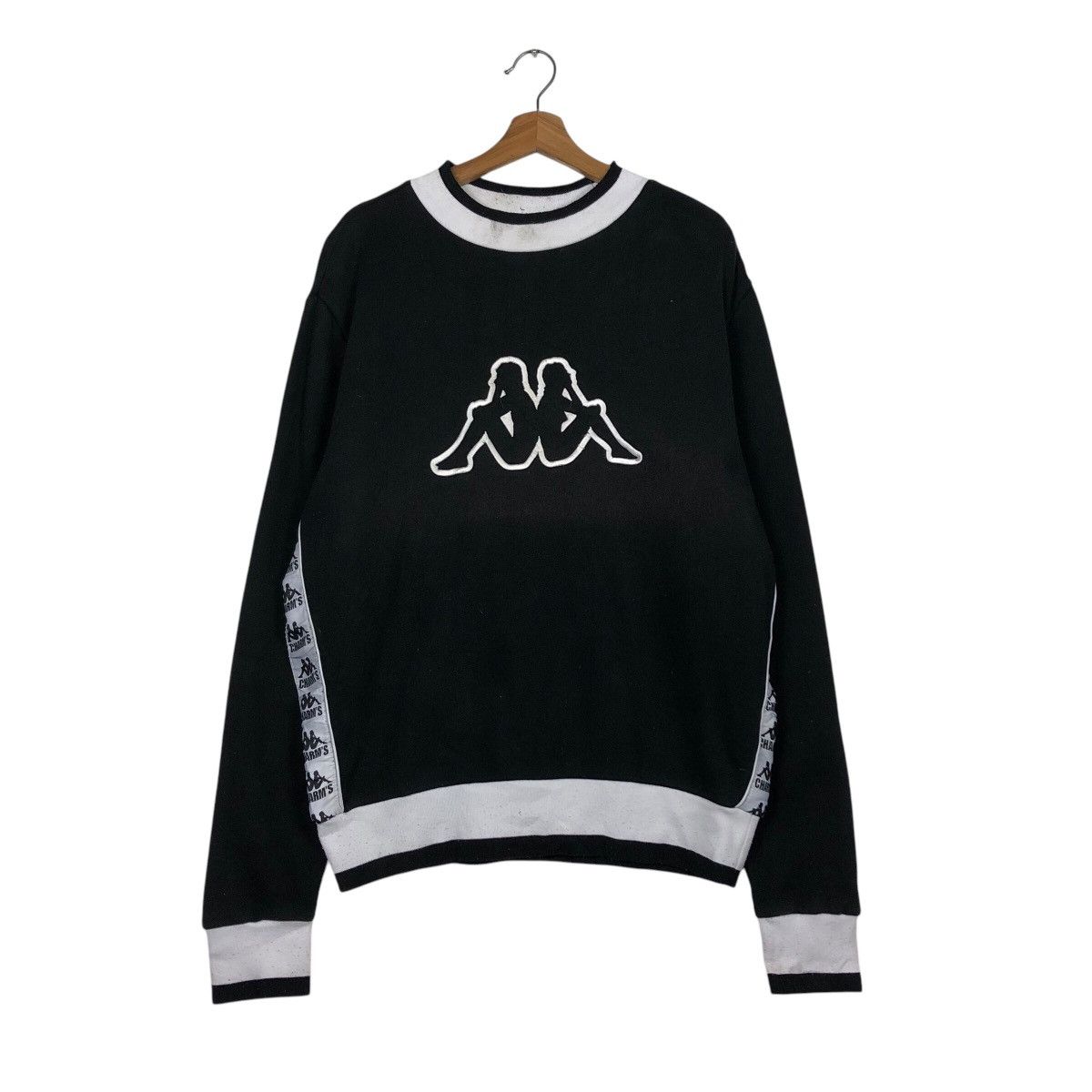 Japanese Brand 📌Vintage Jumper Sweatshirt Kappa Big Logo Design Size US M / EU 48-50 / 2 - 2 Thumbnail