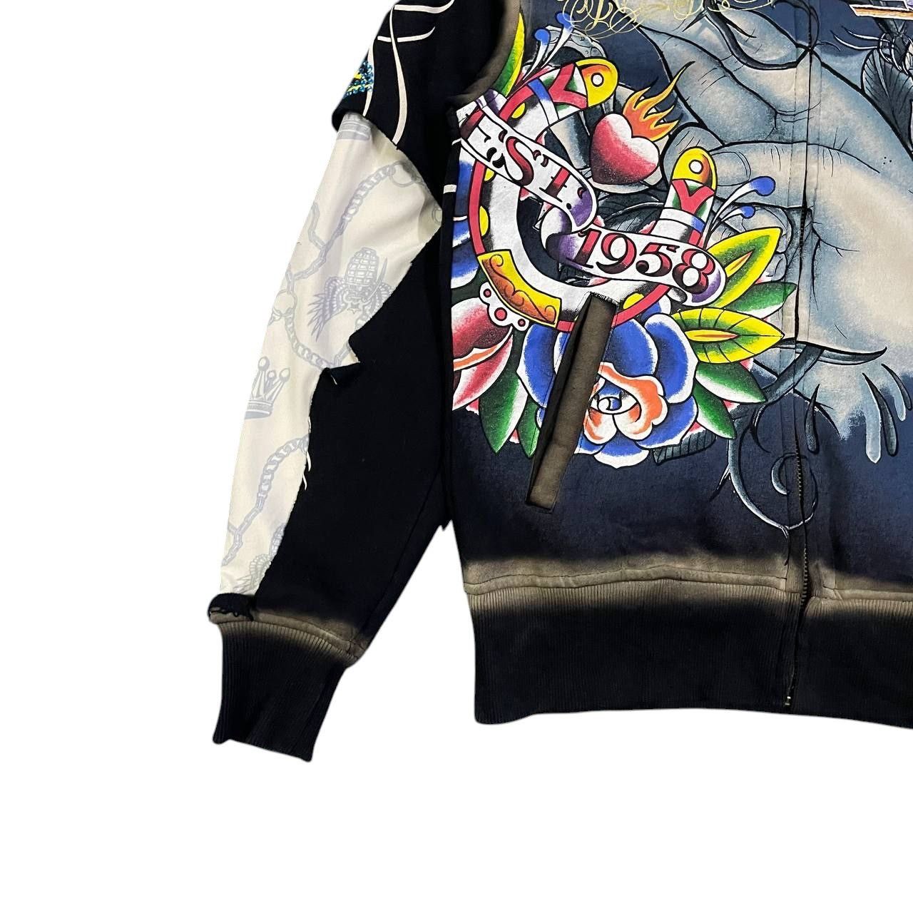 Christian Audigier Vintage Christian Audigier Los Angeles Print Hoodie Size US S / EU 44-46 / 1 - 3 Thumbnail