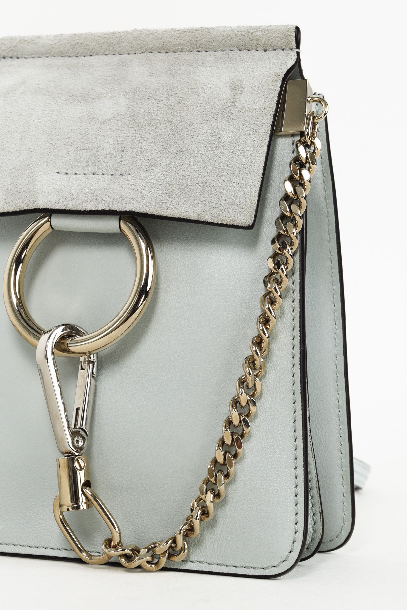 Chloe Chloe Faye Mini Airy Grey Bracelet Ring Bag Size ONE SIZE - 10 Thumbnail