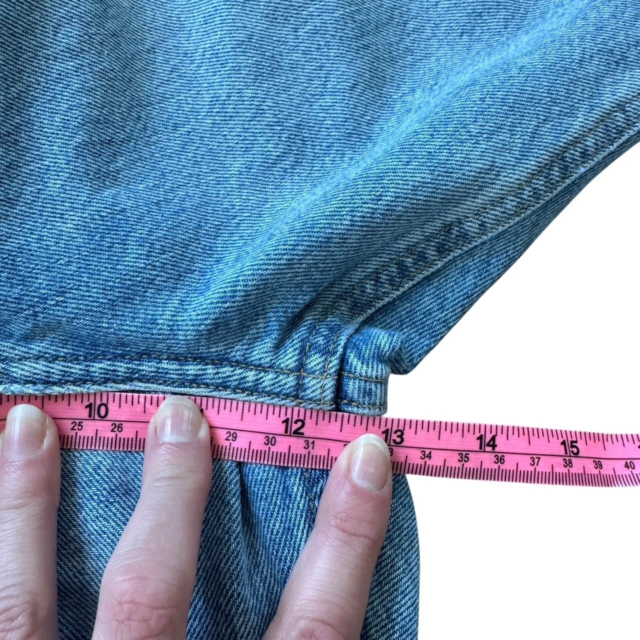 Agolde AGOLDE 90s Crop Jean Echo Wash Distressed Size 24" / US 00 / IT 34 - 10 Thumbnail