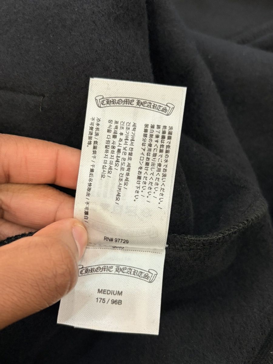 Chrome Hearts Black Chrome Hearts Miami Hoodie Size US M / EU 48-50 / 2 - 9 Thumbnail