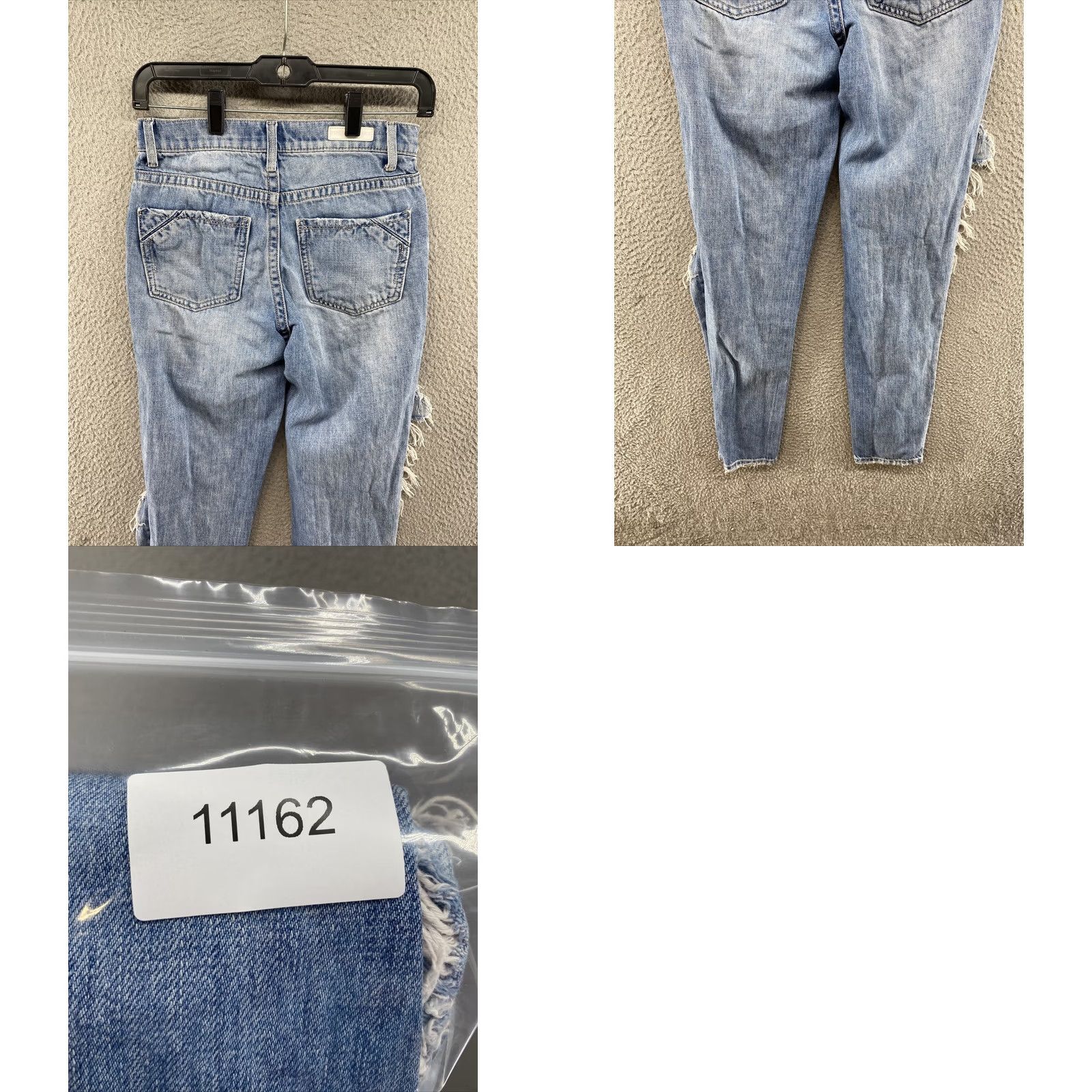 Buckle Black Buckle Black Mom Med Wash Distressed Thighs 24 in Womens Jeans 90s Style Size ONE SIZE - 9 Thumbnail