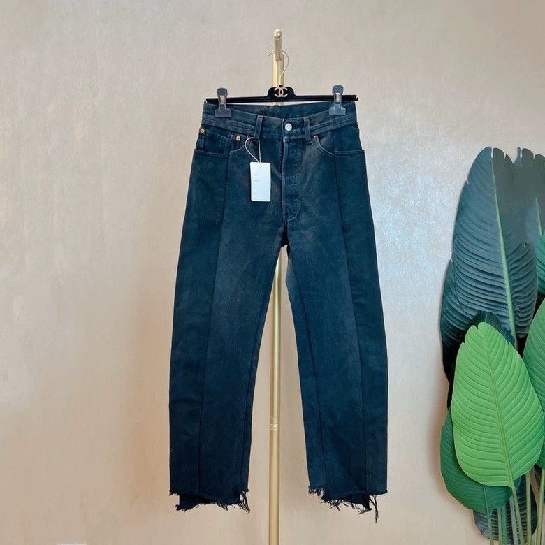 Levi's ETEMENTS Black Denim Jeans M - dmc Size US 29 - 1 Thumbnail