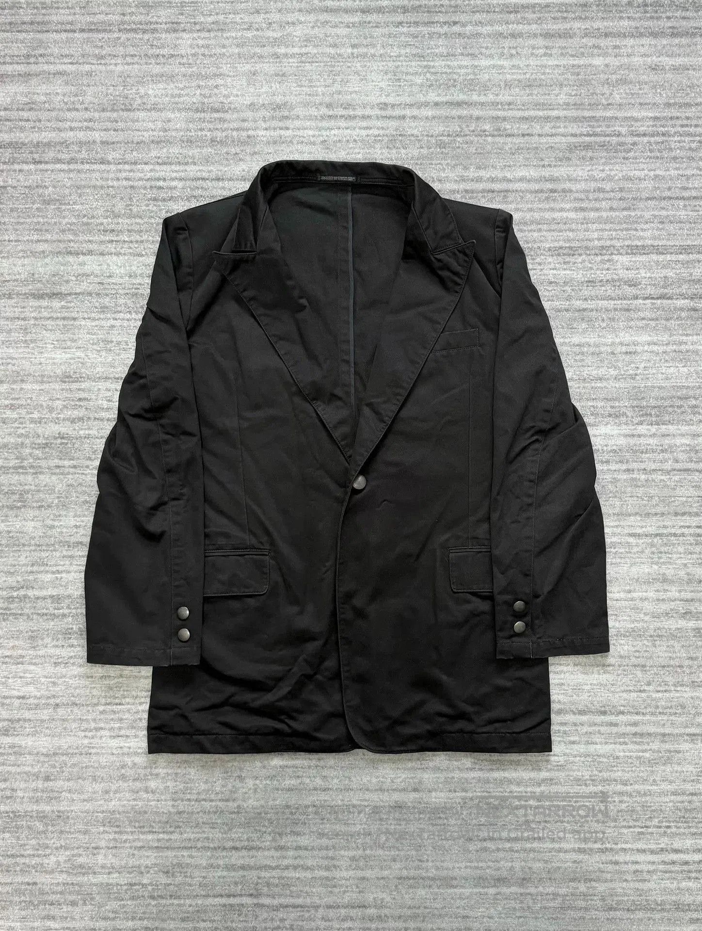Yohji Yamamoto vintage yohji yamamoto black blazer coat. Size US S / EU 44-46 / 1 - 1 Thumbnail