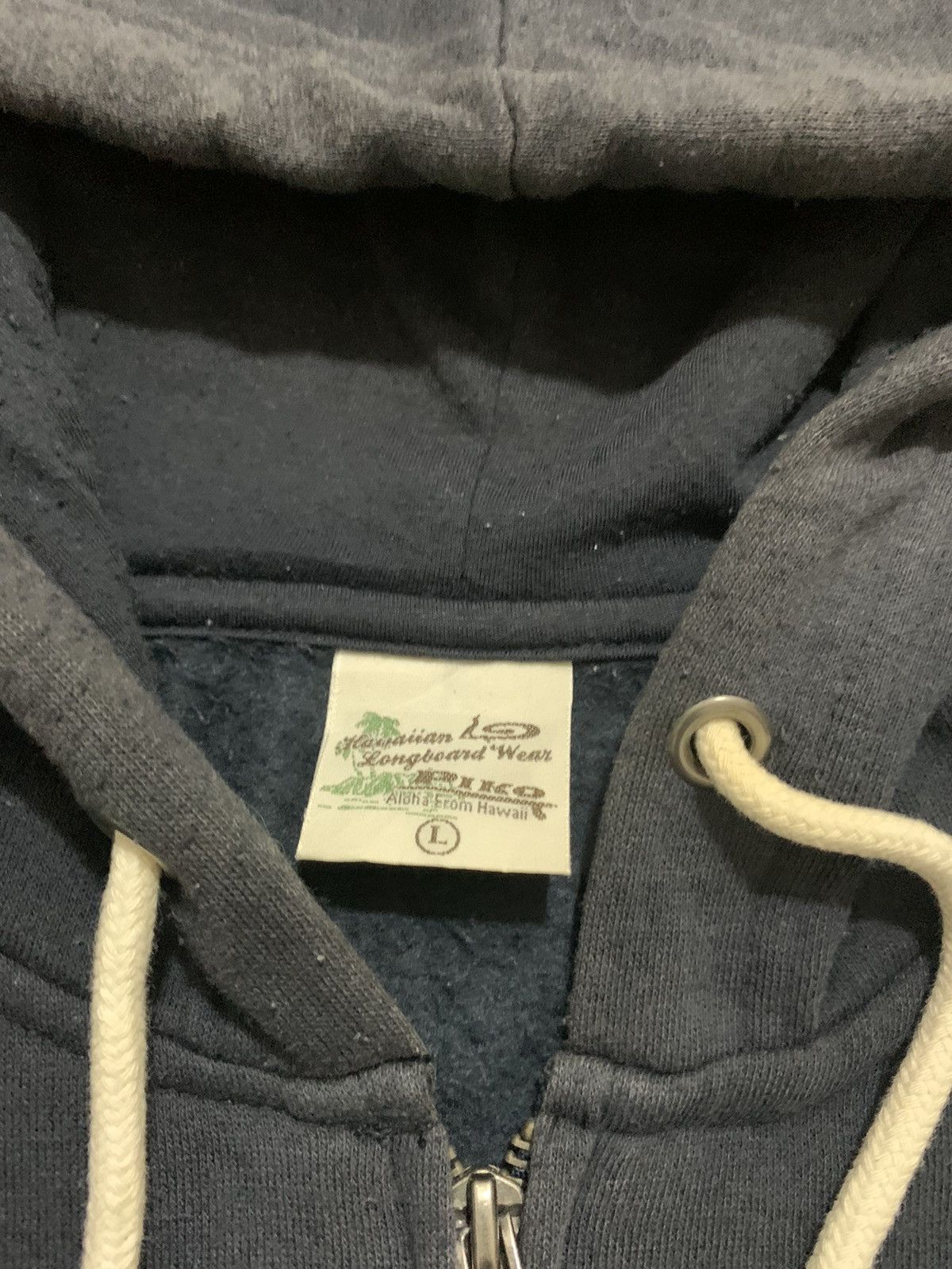 Vintage Vintage Piko Hawaiian Surf Hoodie Full Zip Black Sun Faded L Size US L / EU 52-54 / 3 - 10 Thumbnail