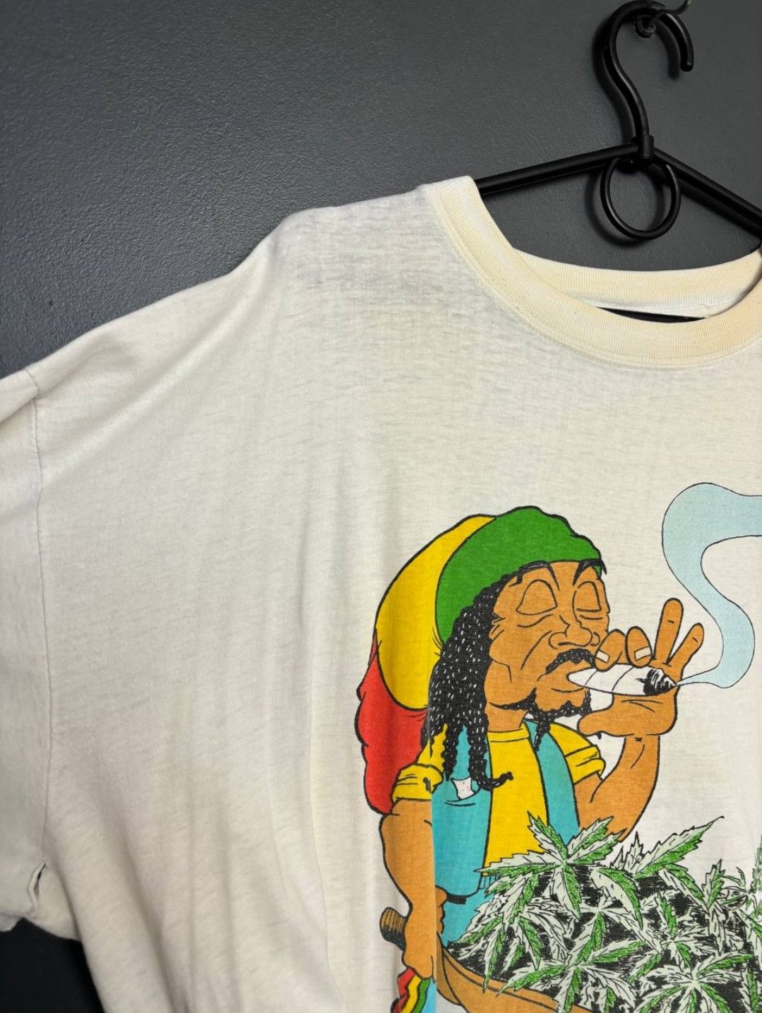 Bob Marley × Vintage Vintage Bob Marley T-Shirt Size US XL / EU 56 / 4 - 11 Thumbnail