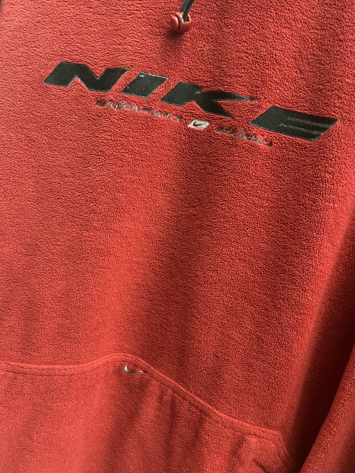 Nike × Vintage Vintage Nike fleece hoodie Size US L / EU 52-54 / 3 - 2 Thumbnail