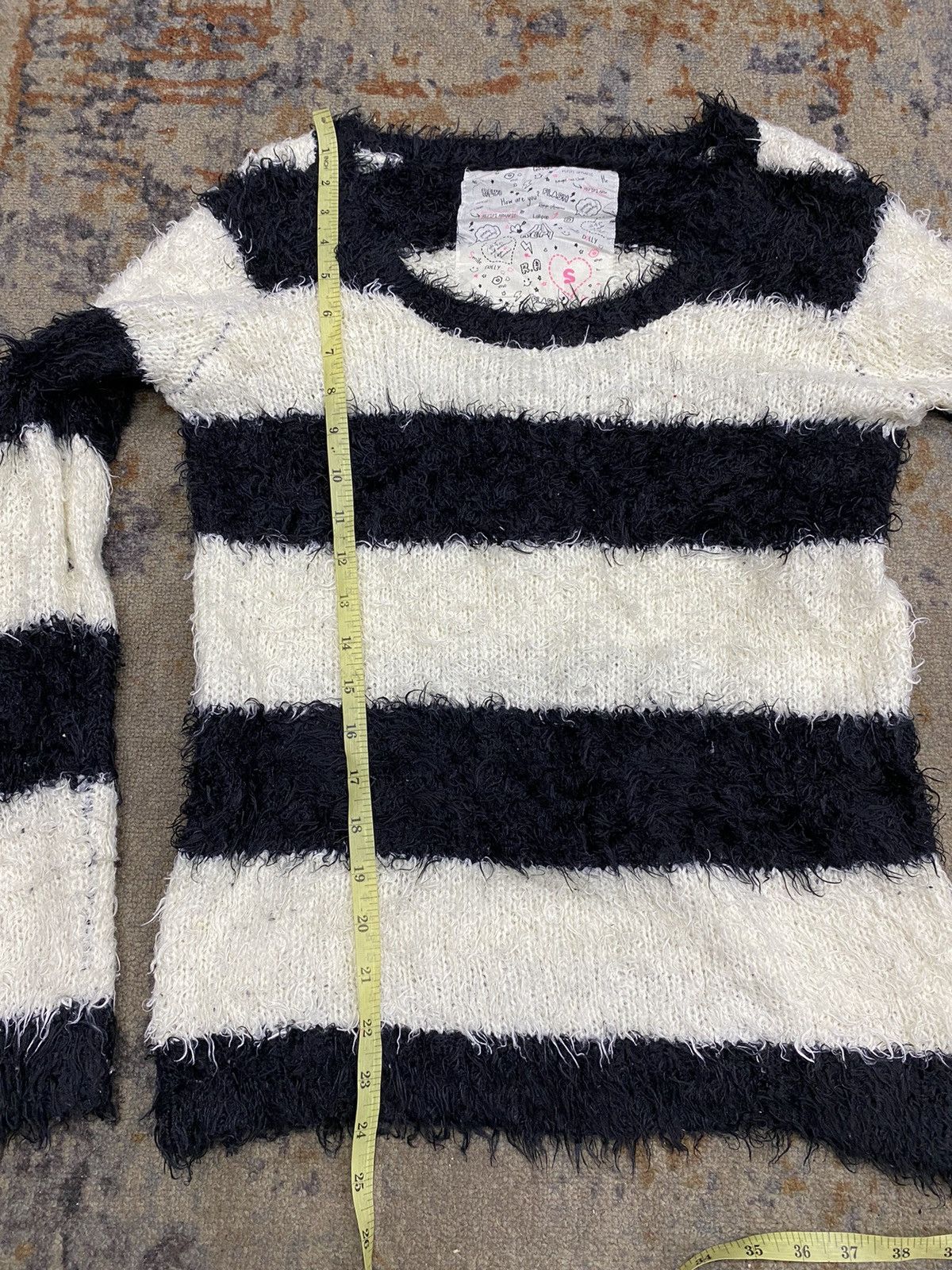 If Six Was Nine × Japanese Brand Fuzzy Mohair Grunge repipi armario Kurt Cobain Style Size US S / EU 44-46 / 1 - 11 Thumbnail
