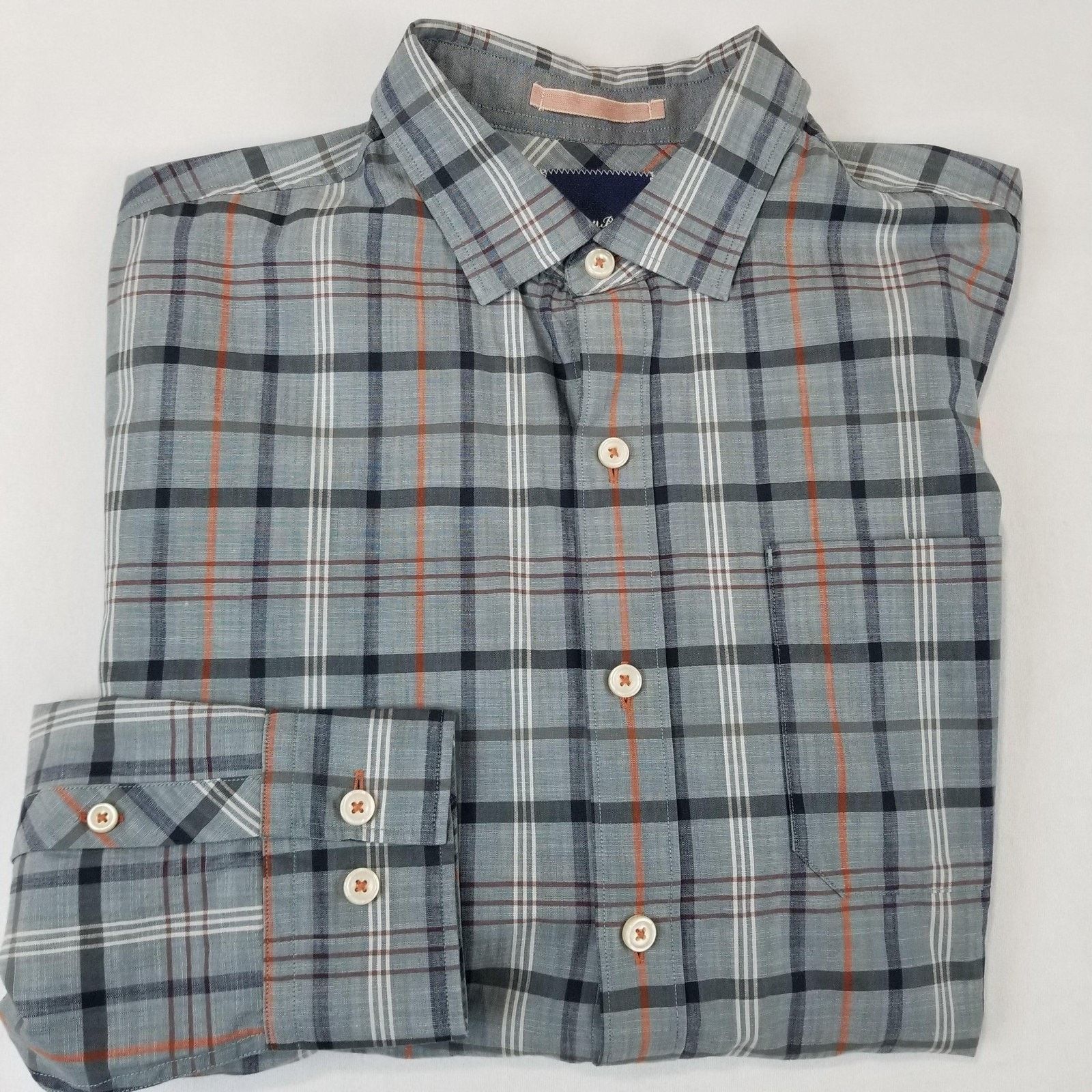Tommy Bahama Tommy Bahama Shirt Mens Medium Plaid Button Up Casual Size US M / EU 48-50 / 2 - 3 Thumbnail