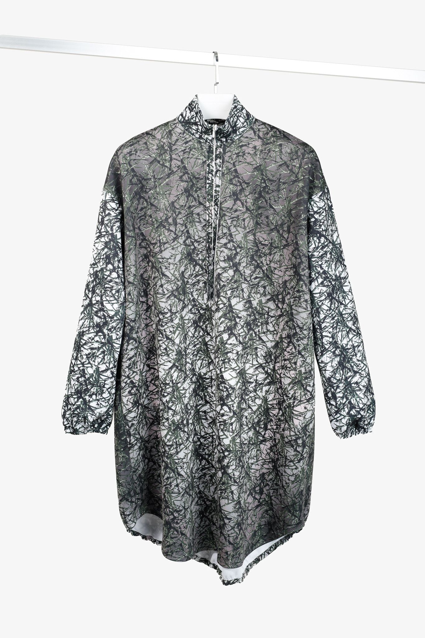 Marie Saint Pierre Marie Saint Pierre Raida Green Thorns Ombrage Dress Size M / US 6-8 / IT 42-44 - 1 Thumbnail