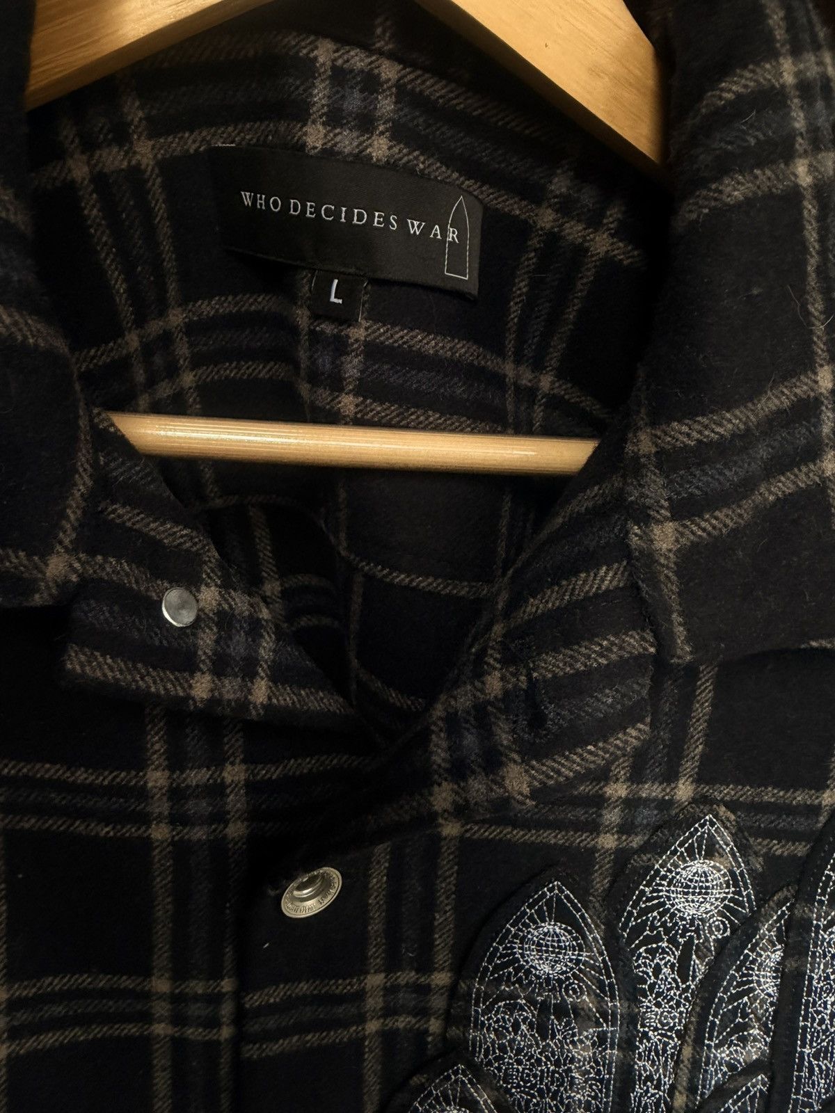 Who Decides War Who Decides War Heavy Duty Flannel Shirt Size US L / EU 52-54 / 3 - 4 Thumbnail