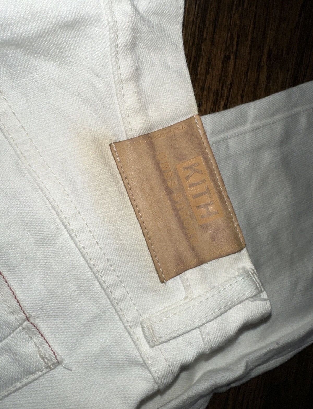 Kith KITH x Ones Stroke Tokyo Japanese Selvedge White Denim Sz 30 Size US 30 / EU 46 - 5 Thumbnail