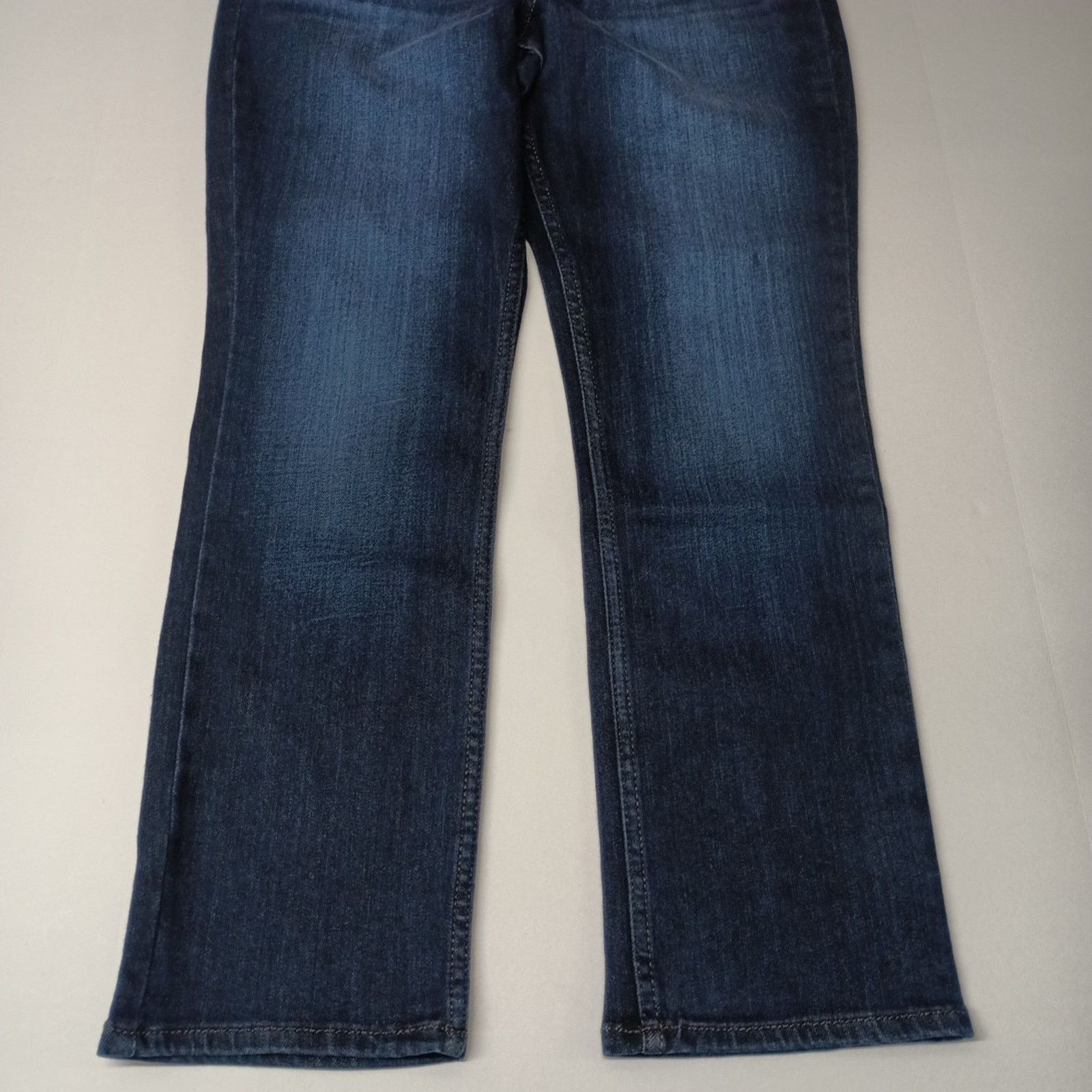 Lee Lee Straight Jeans Women's 8 Short Size 31x27 Blue Mid Rise Size 30" / US 8 / IT 44 - 3 Thumbnail