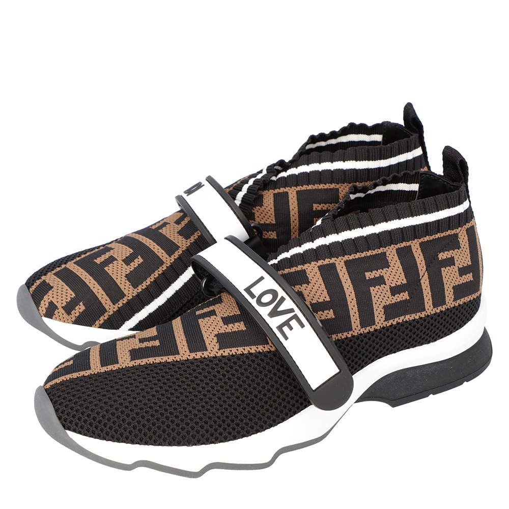 Fendi o1s1wg110125 Sneaker in Brown Size US 9 / IT 39 - 3 Thumbnail