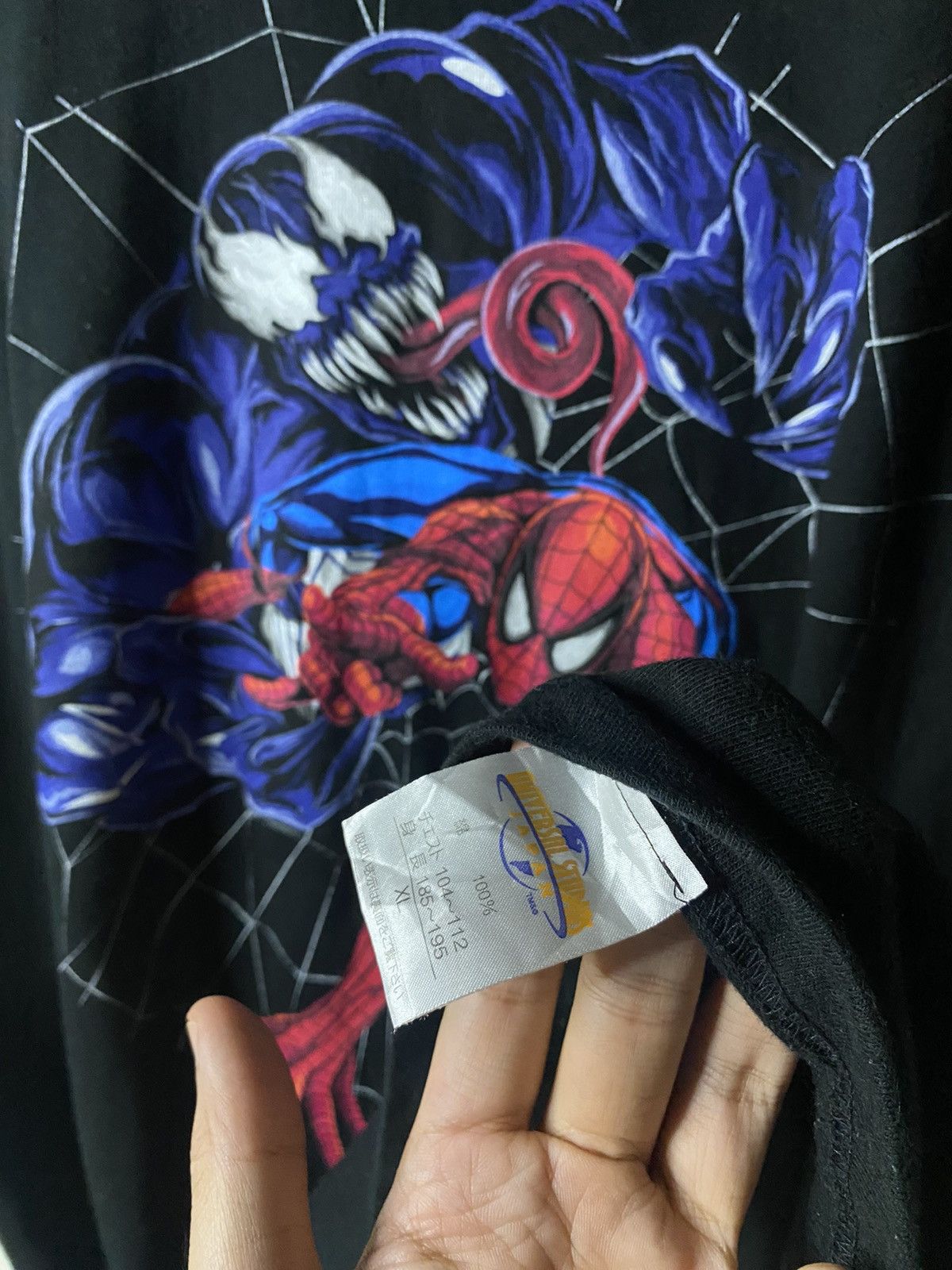Marvel Comics × Universal Studios × Vintage Vintage Rare Venom Spiderman Universal Studio Size US XL / EU 56 / 4 - 8 Thumbnail