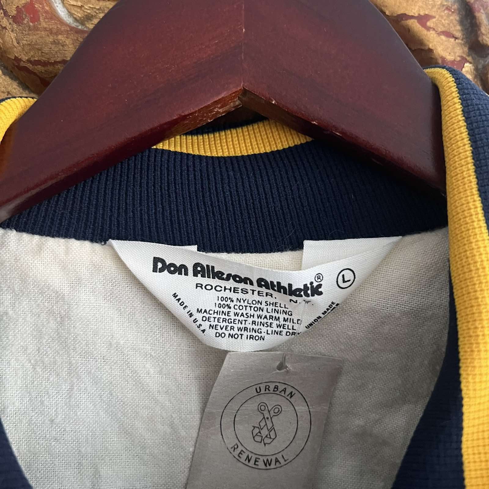 Other Vintage ASW Blue University Bomber Jacket Size Medium Size US M / EU 48-50 / 2 - 5 Thumbnail
