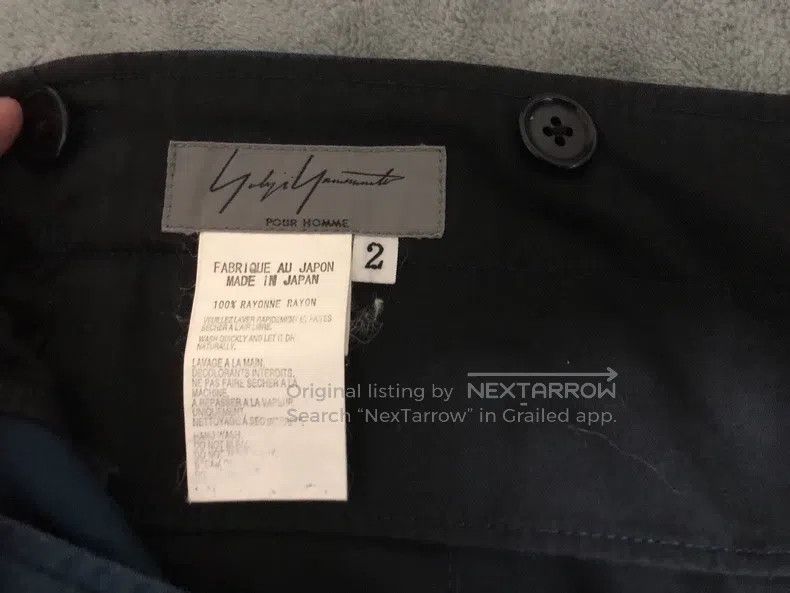 Yohji Yamamoto Yohji Yamamoto size 2 Wide-leg pants Size US 28 / EU 44 - 6 Thumbnail
