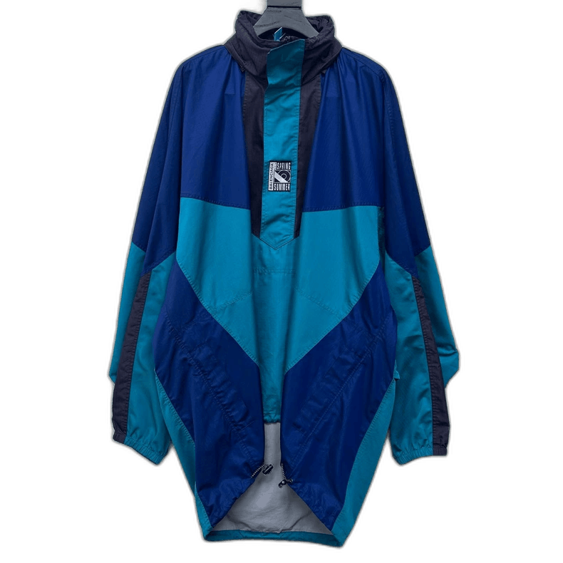 Balenciaga Balenciaga Logo Color Block Windbreaker Jacket Size US L / EU 52-54 / 3 - 1 Thumbnail