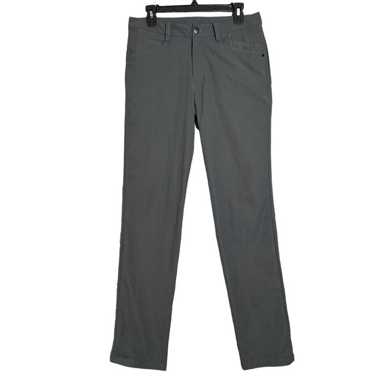 Lululemon Lululemon Commission Pant Dark Gray ABC Stretch 32x34 Size US 32 / EU 48 - 1 Thumbnail
