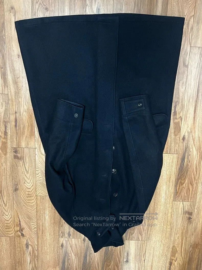 Vintage Nigel Cabourn British Wool Navy Coat. Size US L / EU 52-54 / 3 - 3 Thumbnail