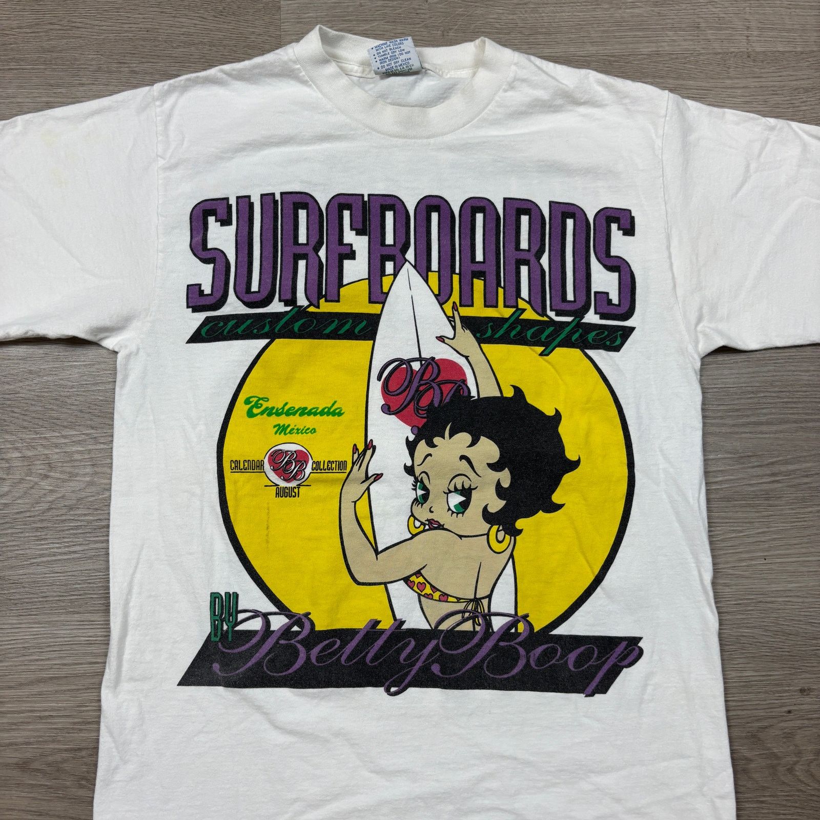 Vintage VTG 90s Surfboards by Betty Boop Surf Mexico Shirt Men's M Size US M / EU 48-50 / 2 - 2 Thumbnail