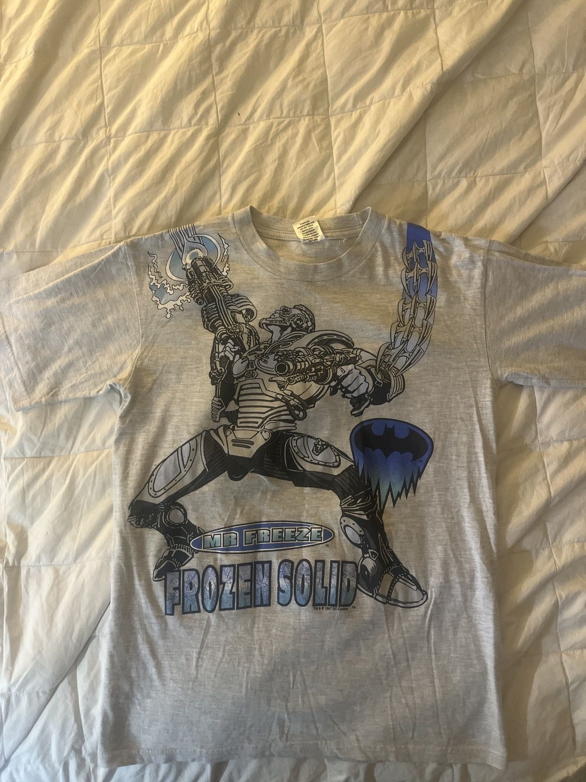 Vintage Batman Robin Mr Freeze Vintage Shirt 1997 Comic AOP XL Size US XL / EU 56 / 4 - 1 Thumbnail