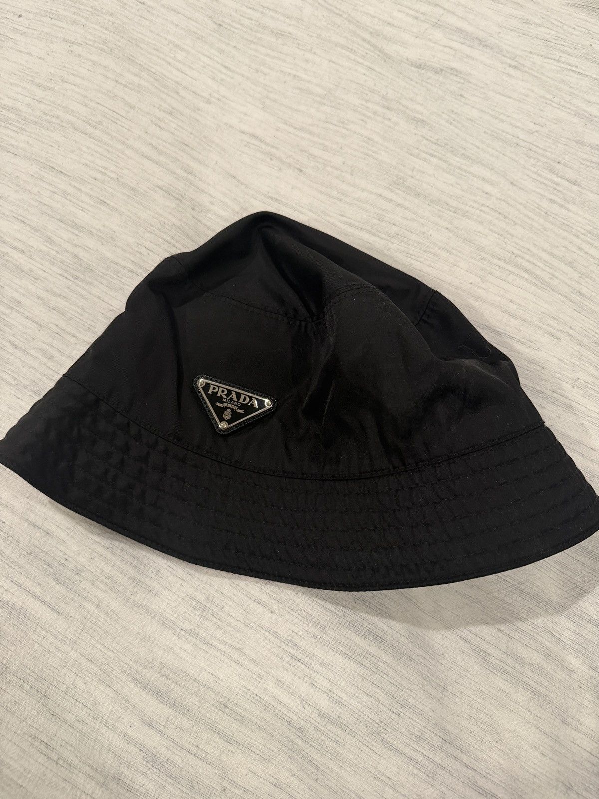 Prada Prada Nylon Bucket Hat Size ONE SIZE - 1 Thumbnail