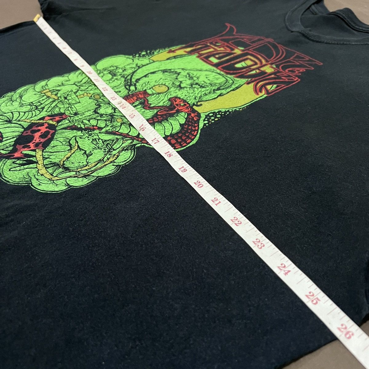 Band Tees Year of the Cobra Doom Metal Promo Tee 2XL Graphic Size US XXL / EU 58 / 5 - 7 Thumbnail