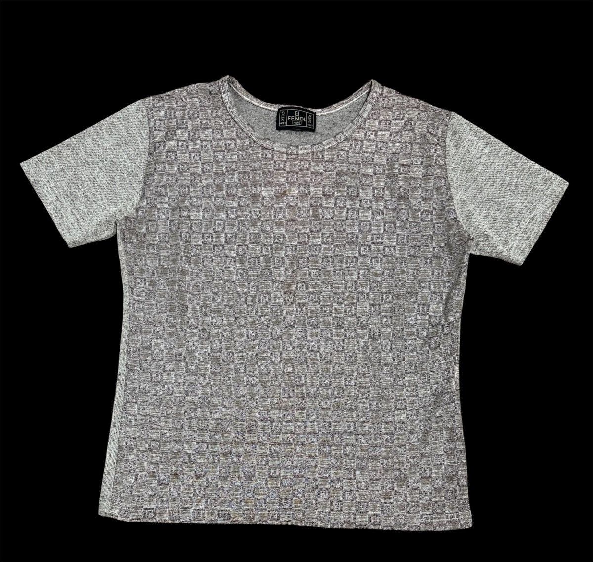 Fendi Vintage FENDI Fendi Jeans Tee Size S / US 4 / IT 40 - 1 Thumbnail