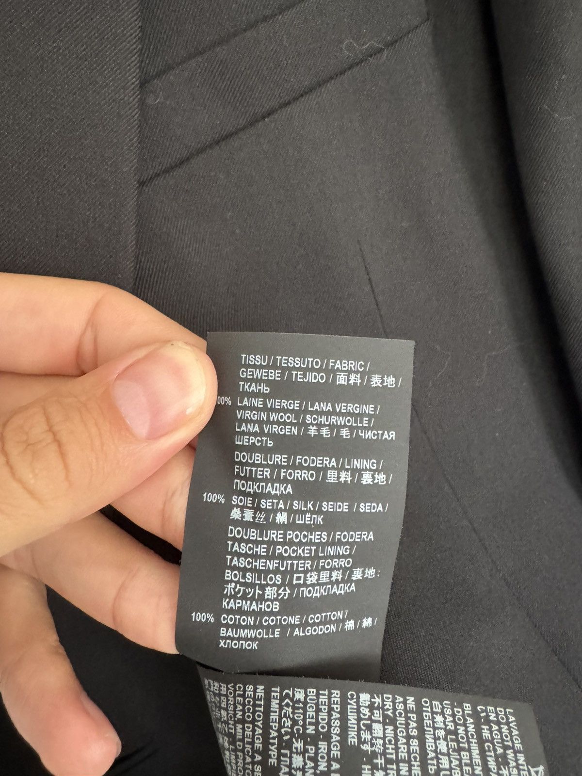 Saint Laurent Paris 2 button Blazer Size 52R - 5 Thumbnail