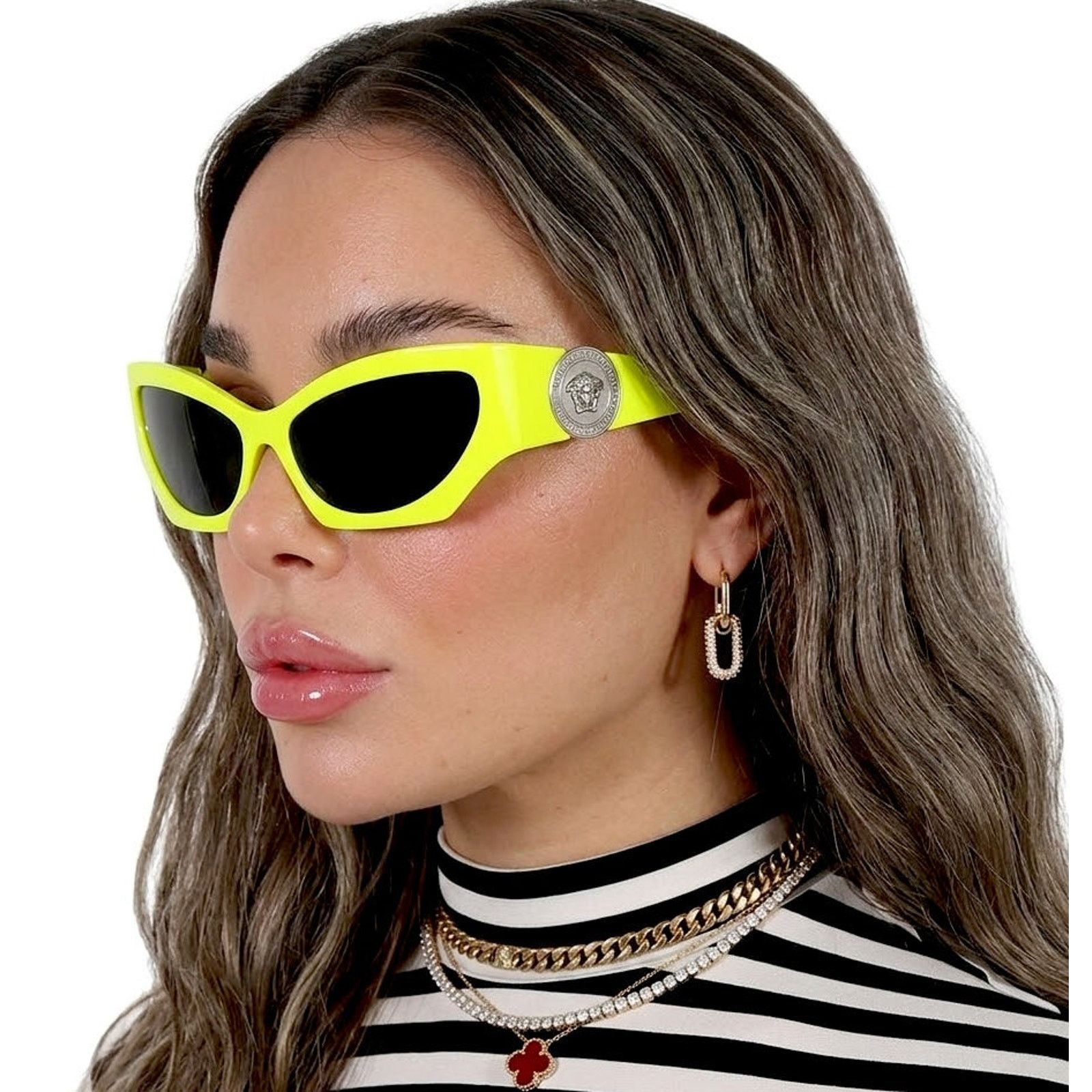 Versace Versace 0VE4450-541887(592146-GZ1) Size ONE SIZE - 1 Thumbnail