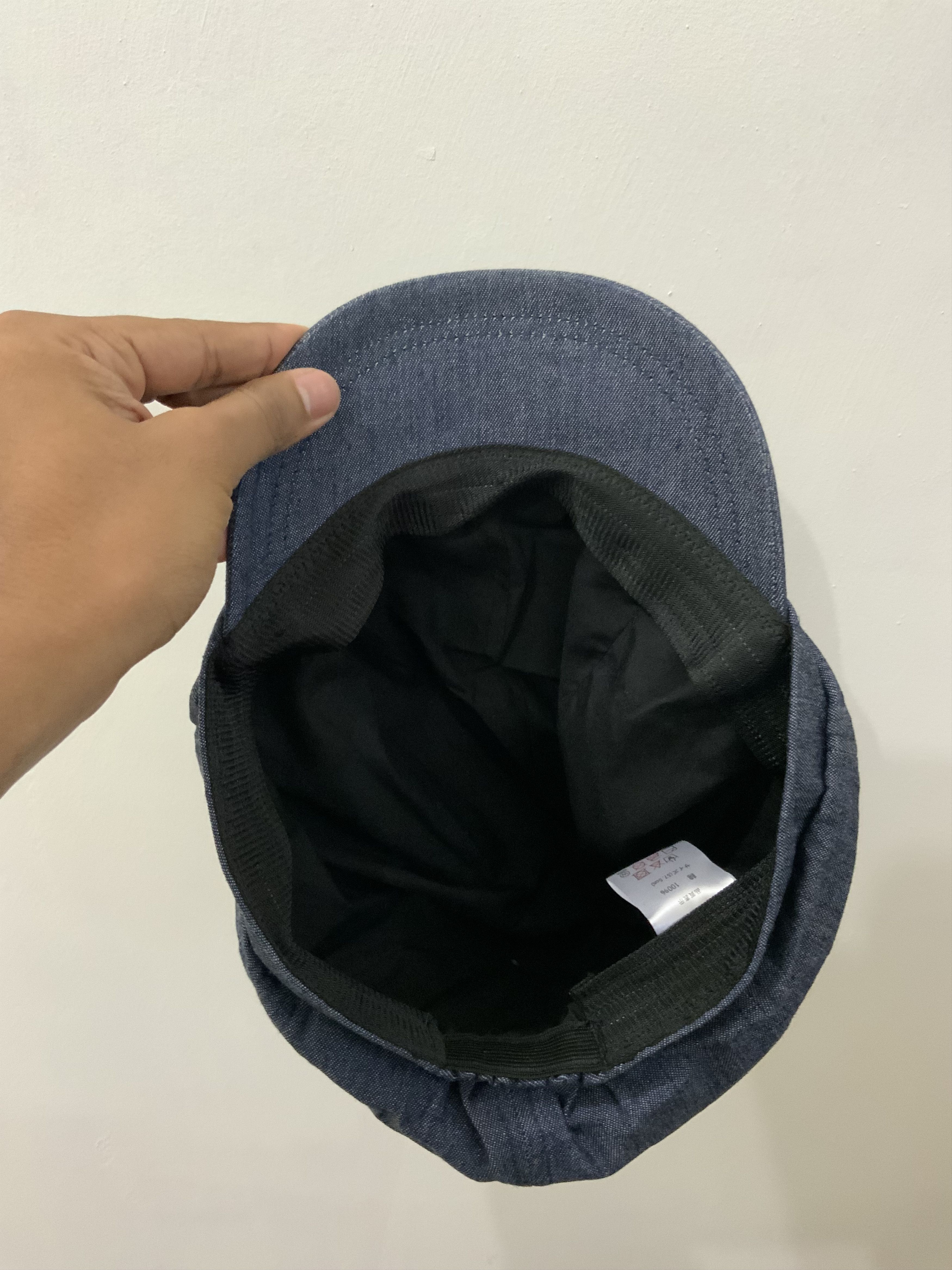 Japanese Brand Indigo denim Newsboy Hat Size ONE SIZE - 8 Thumbnail