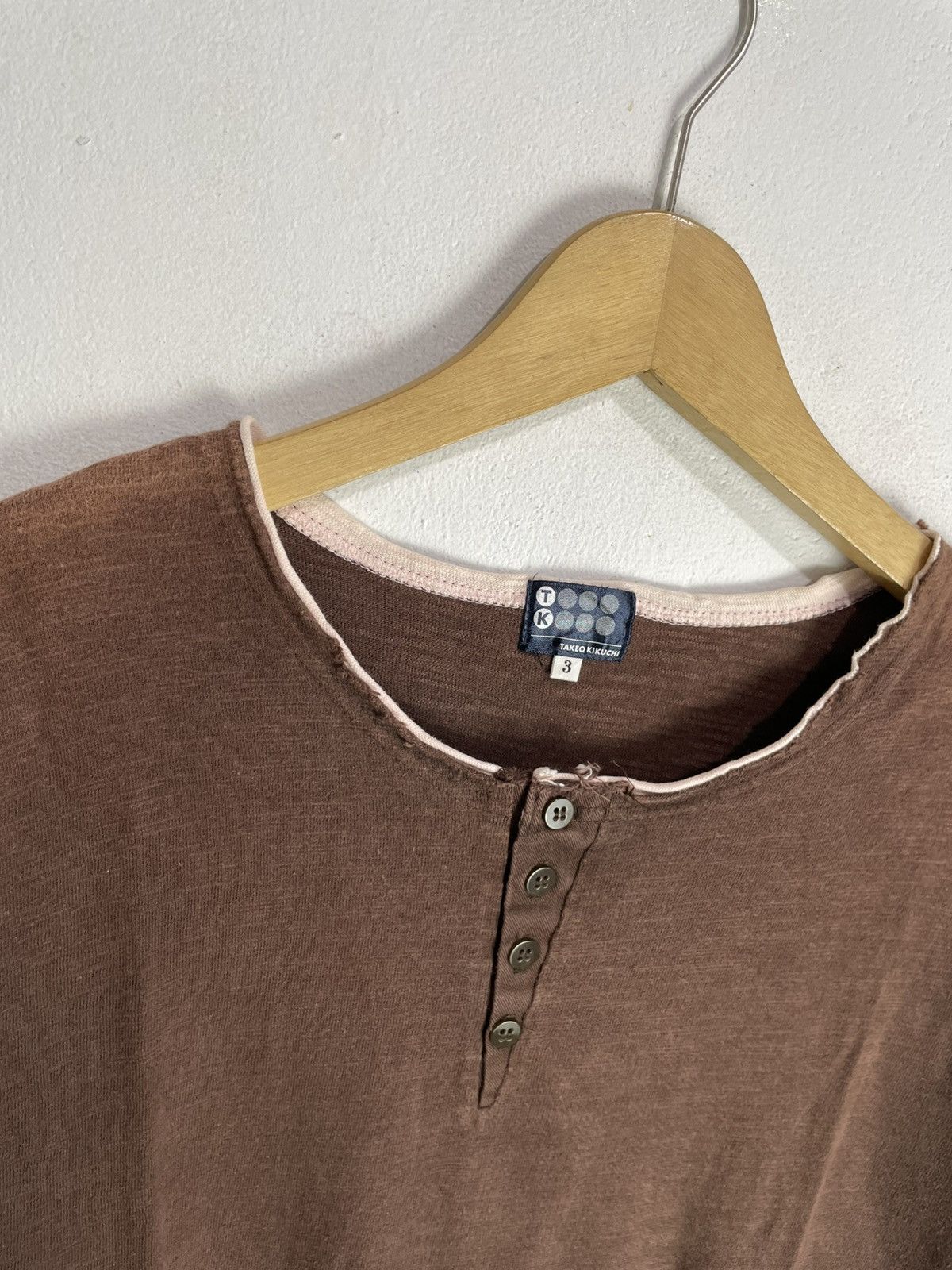 If Six Was Nine Takeo Faded Distressed Longsleeve Double layer style Size US M / EU 48-50 / 2 - 3 Thumbnail