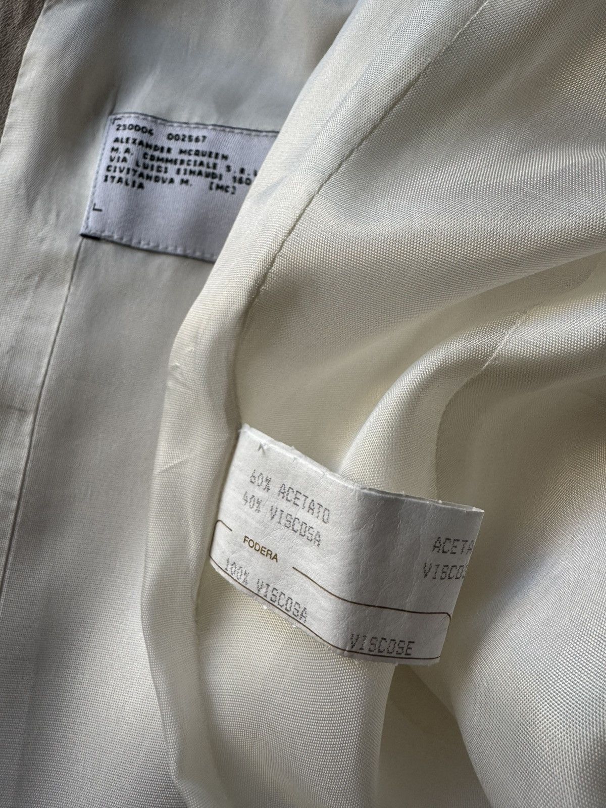 Alexander McQueen Alexander McQueen 1994-1996 Tailored Minimal Suit Size M / US 6-8 / IT 42-44 - 13 Thumbnail