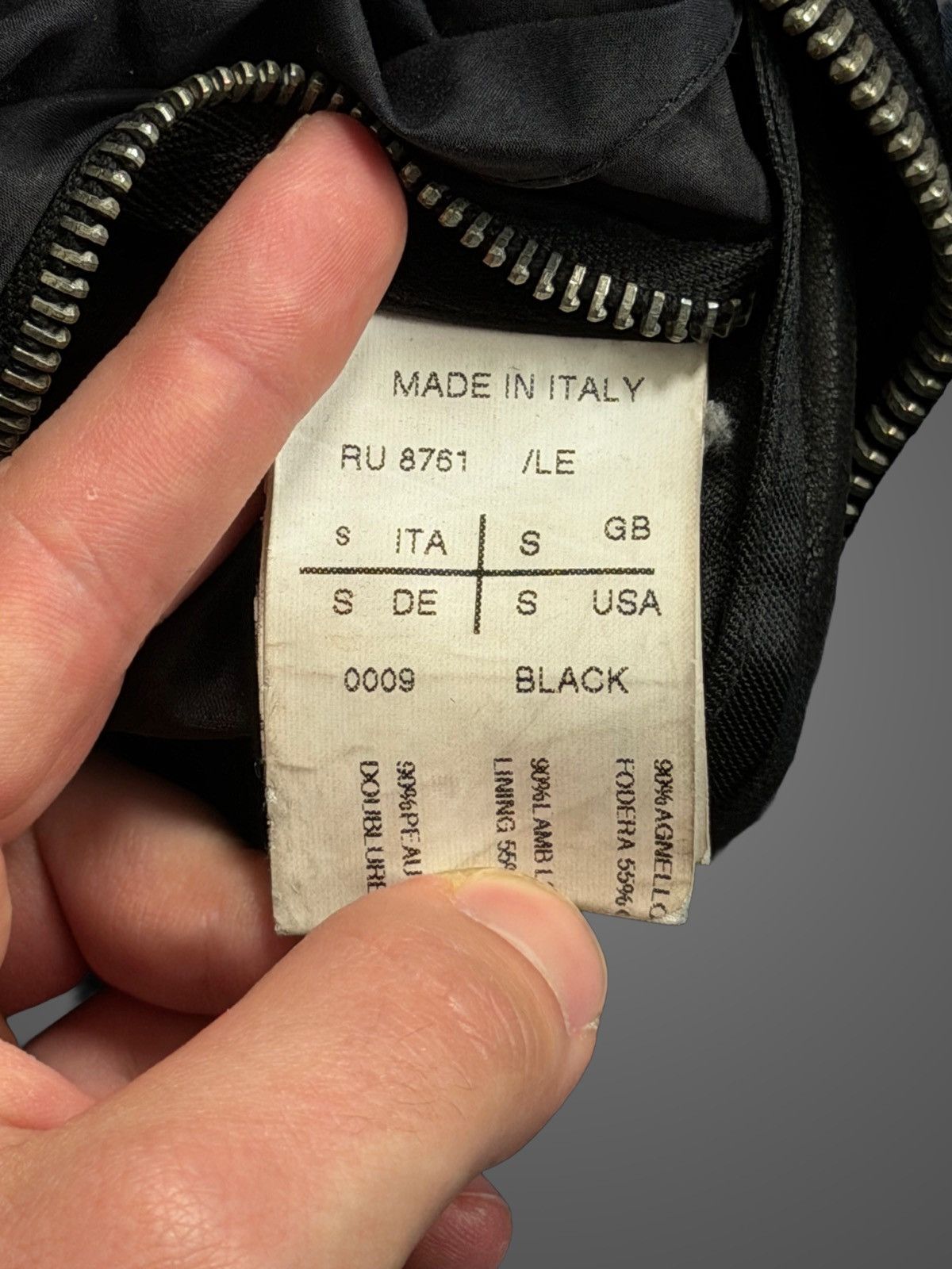 Rick Owens Rick Owens Blistered Leather Intarsia Size US S / EU 44-46 / 1 - 10 Thumbnail